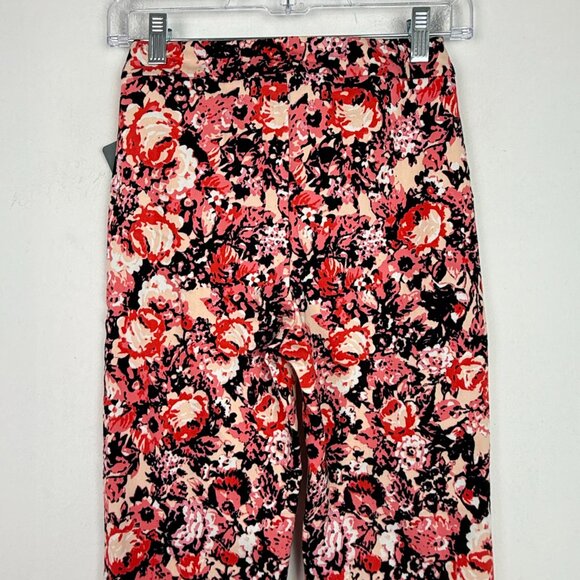 NWT Lysse High Waist Stretch Floral Print Ankle Pants Bold Garden Size XS NEW - Picture 8 of 10